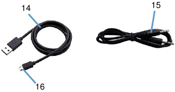 Omschrijving van onderdelen - Accessoires