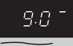 Druk op + of -