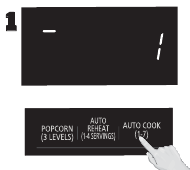Afbeelding van het Auto Cook paneel