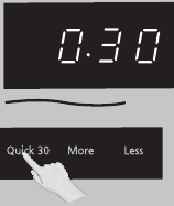 Quick 30 ingesteld