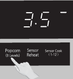Popcorn gewicht selecteren