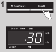 Quick 30 instelling