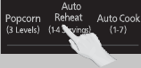 Knop Auto Reheat
