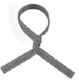 Metalen twist-ties