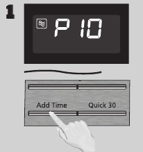 Knop Tijd toevoegen
