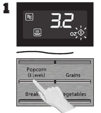 Popcorn-knop
