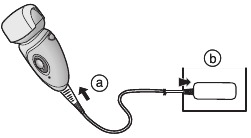Opladen van de epilator