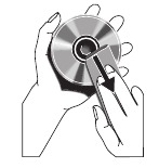 Reinig de disc
