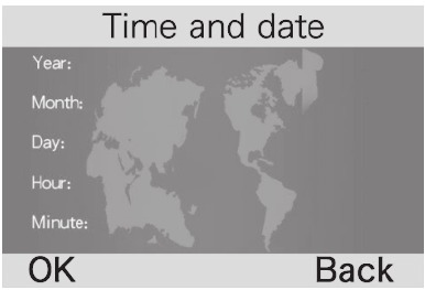 Instellingen - Tijd en datum