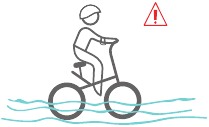 Dompel niet onder in water