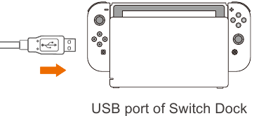 Instructies - Verbinden met Switch Dock