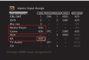 De instellingen configureren voor een AV-receiver/AV-versterker