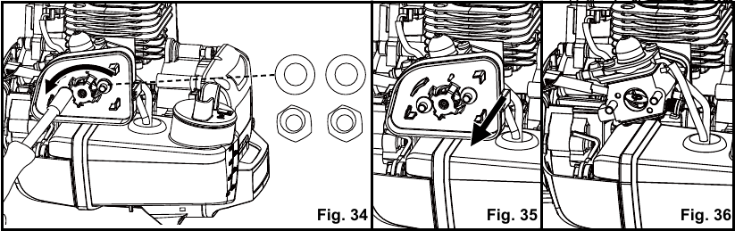 Carburateur vervangen - Stap 1