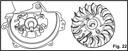 Vliegwiel (rotor) vervangen - Stap 2