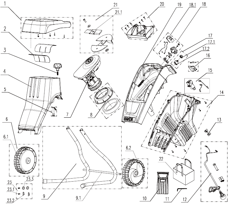 Exploded view
