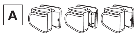 De batterijen plaatsen
