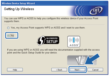 Configuratie met behulp van de installatie-cd-rom - Stap 4
