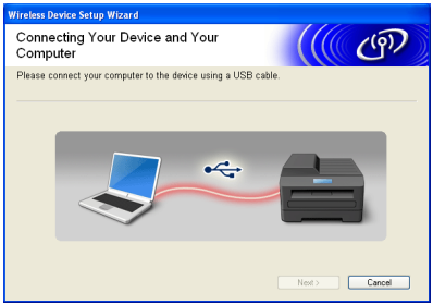 Configuratie met behulp van de installatie-cd-rom - Stap 7