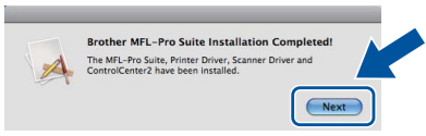 MFL-Pro Suite installeren op Mac via USB - Stap 3