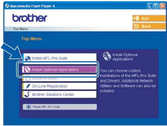BRAdmin Professional - Windows&reg; - Stap 1