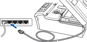 Voor gebruikers met een netwerkinterface - Macintosh&reg; - Stap 1