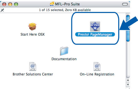 Voor gebruikers met een netwerkinterface - Macintosh&reg; - Stap 7