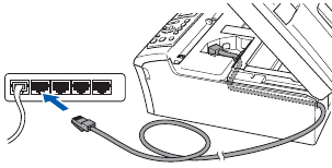 Voor gebruikers met een netwerkinterface - Windows&reg; - Stap 1