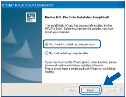 Voor gebruikers met een netwerkinterface - Windows&reg; - Stap 9