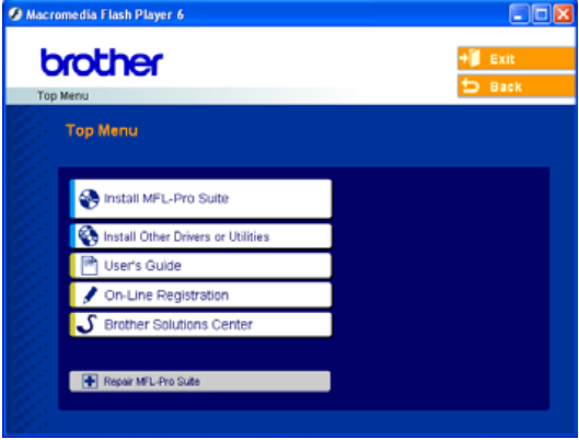 Meegeleverde CD-ROM MFL-Pro Suite - Windows