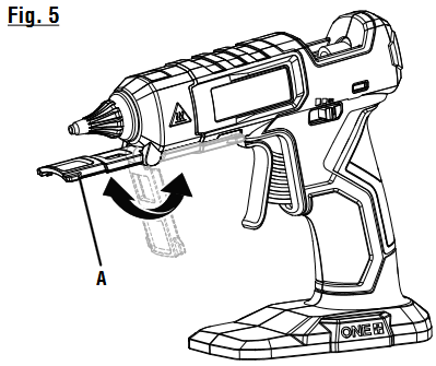 LIJMSTIFTEN PLAATSEN - Stap 4