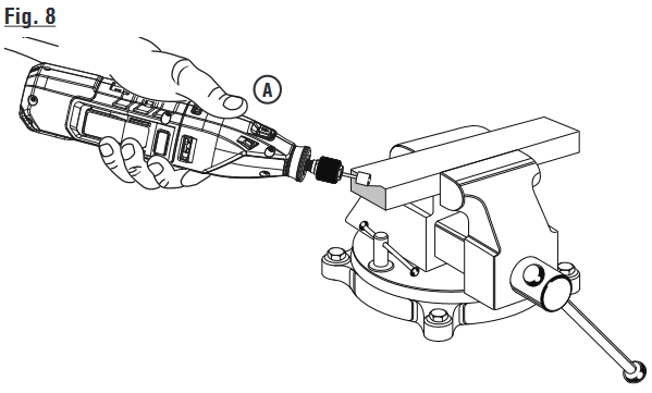 DE ROTATIEVE GEREEDSCHAP BEDIENEN - Golfgreepmethode