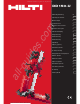 Hilti DD 150-U Gebruiksaanwijzing