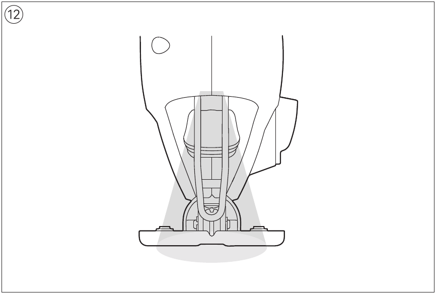 GEBRUIK - LED-werklamp activeren