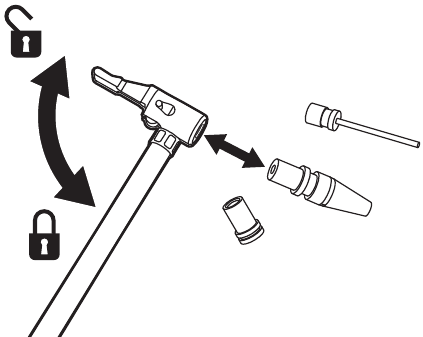 Adapters verwijderen/installeren