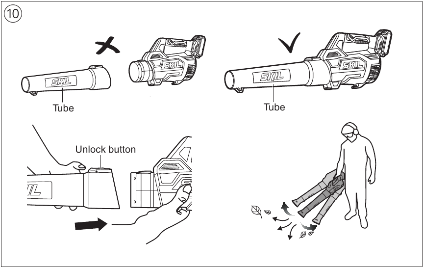 GEBRUIK - Montage-instructies