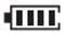 Batterij indicator met vier balken