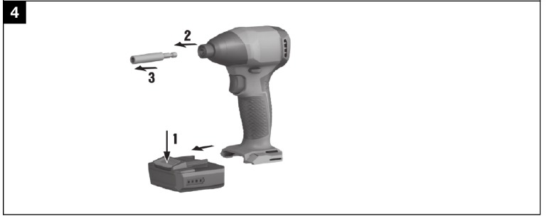 Het accessoire gereedschap verwijderen