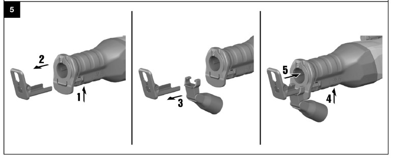 De stofafzuigadapter installeren (accessoire)