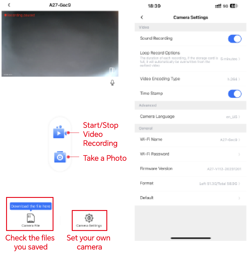 Inleiding tot de WiFi APP-pagina