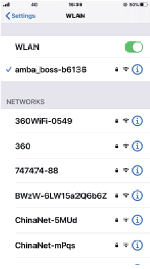 De WIFI-functie gebruiken op het IOS-systeem - Stap 3