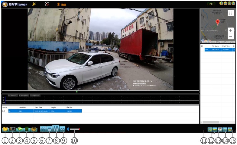 GPS-FUNCTIE - GPS-speler interface-indicatie