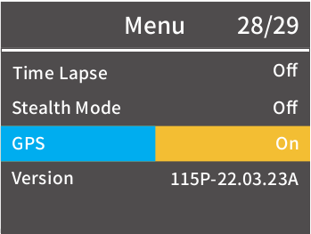 GPS-FUNCTIE - DE GPS-FUNCTIE INSCHAKELEN