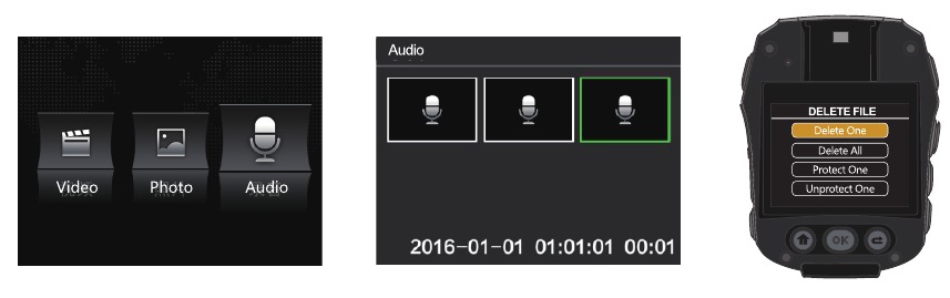 Audio afspelen