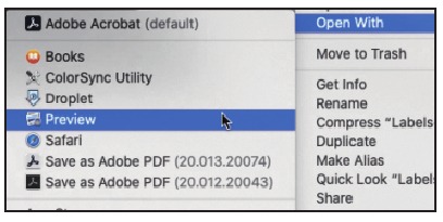 Printerinstellingen voor macOS - Stap 1