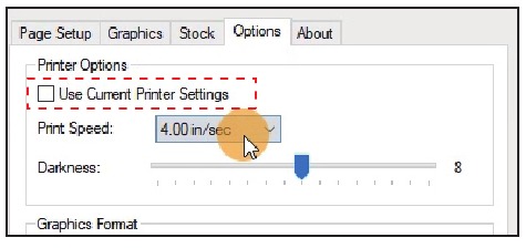 Printerinstellingen voor Windows - Stap 4
