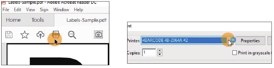 Printerinstellingen voor Windows - Stap 6