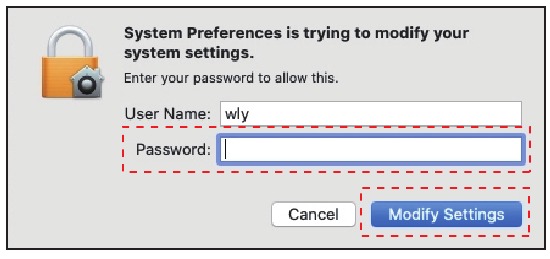 Beveiligings- en privacy-instelling voor macOS - Stap 3
