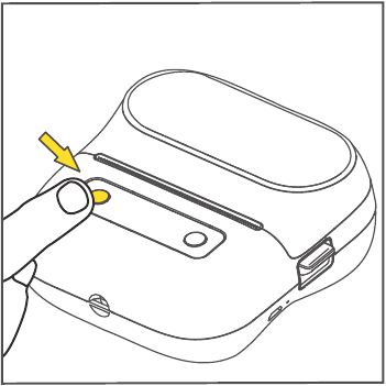 Papierrol installeren - Stap 1