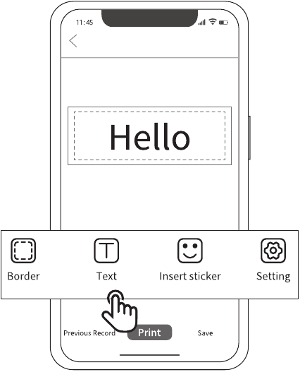 Labels bewerken - Stap 1