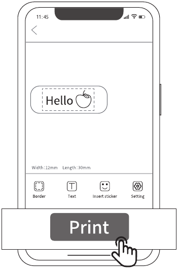 Labels bewerken - Stap 3